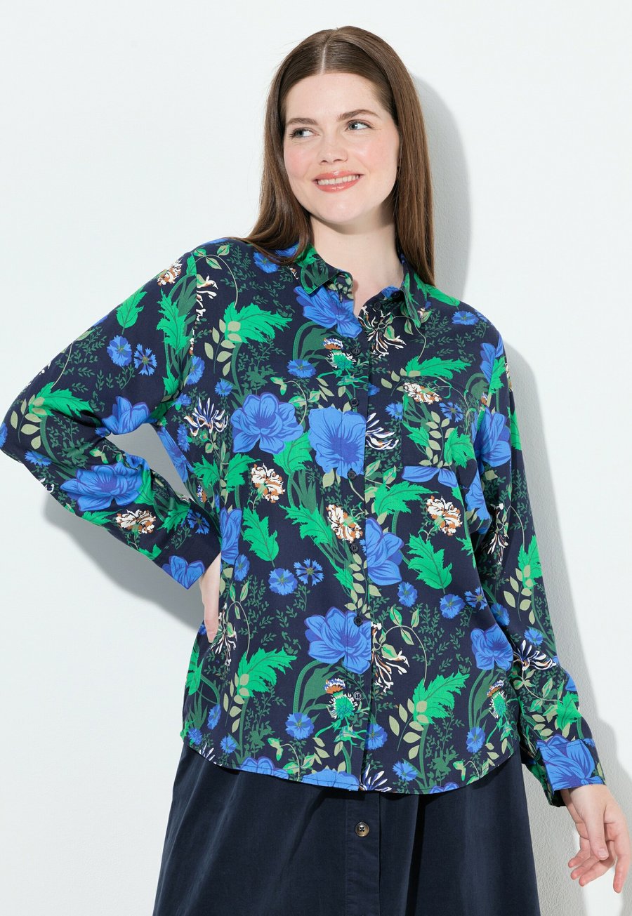 Блуза Ulla Popken COUNTRY PRINT LONG SLEEVE, Black
Блуза Ulla Popken COUNTRY PRINT LONG SLEEVE, Black