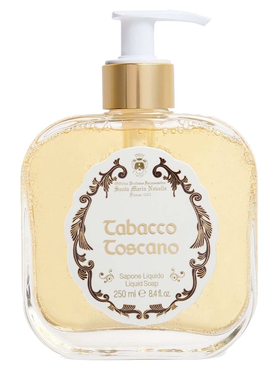 Жидкое мыло «Tabacco Toscano» 250 мл Santa Maria Novella, коричневый
Жидкое мыло «Tabacco Toscano» 250 мл Santa Maria Novella, коричневый