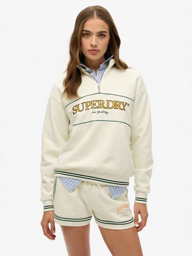 Толстовка на молнии country club 1/2 Superdry, белый
Толстовка на молнии country club 1/2 Superdry, белый