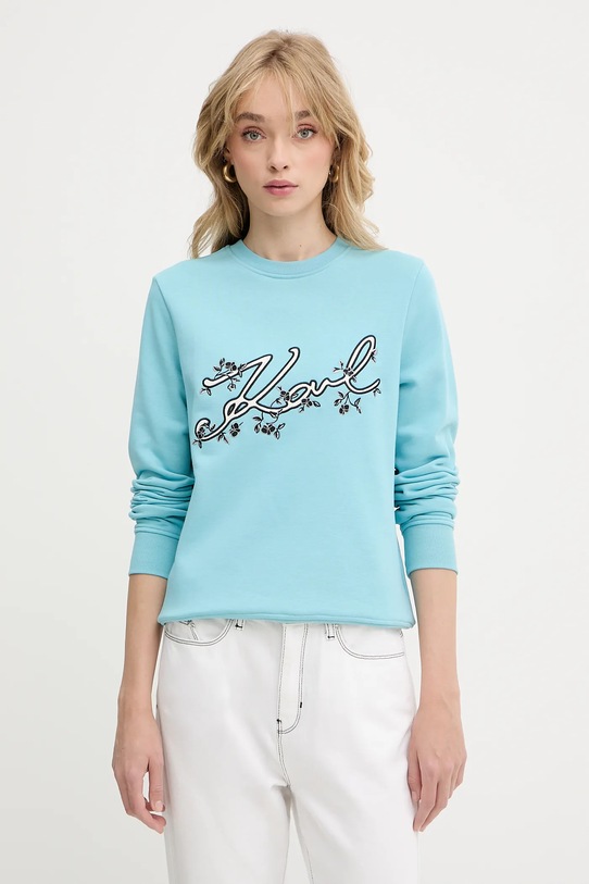 Блузка Karl Lagerfeld, бирюзовый
Блузка Karl Lagerfeld, бирюзовый