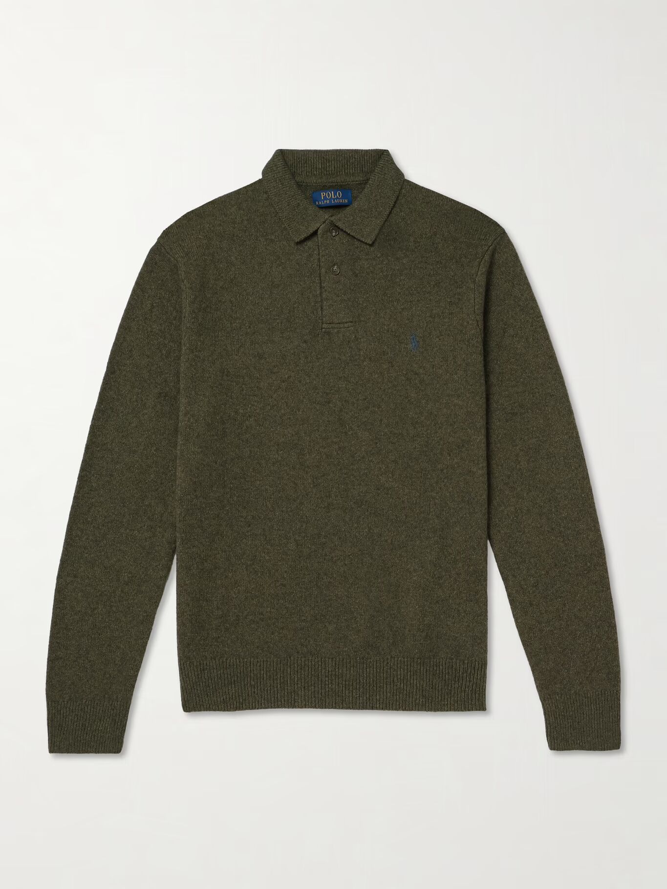 Рубашка поло из смеси шерсти и хлопка с вышитым логотипом POLO RALPH LAUREN, зеленый
Рубашка поло из смеси шерсти и хлопка с вышитым логотипом POLO RALPH LAUREN, зеленый