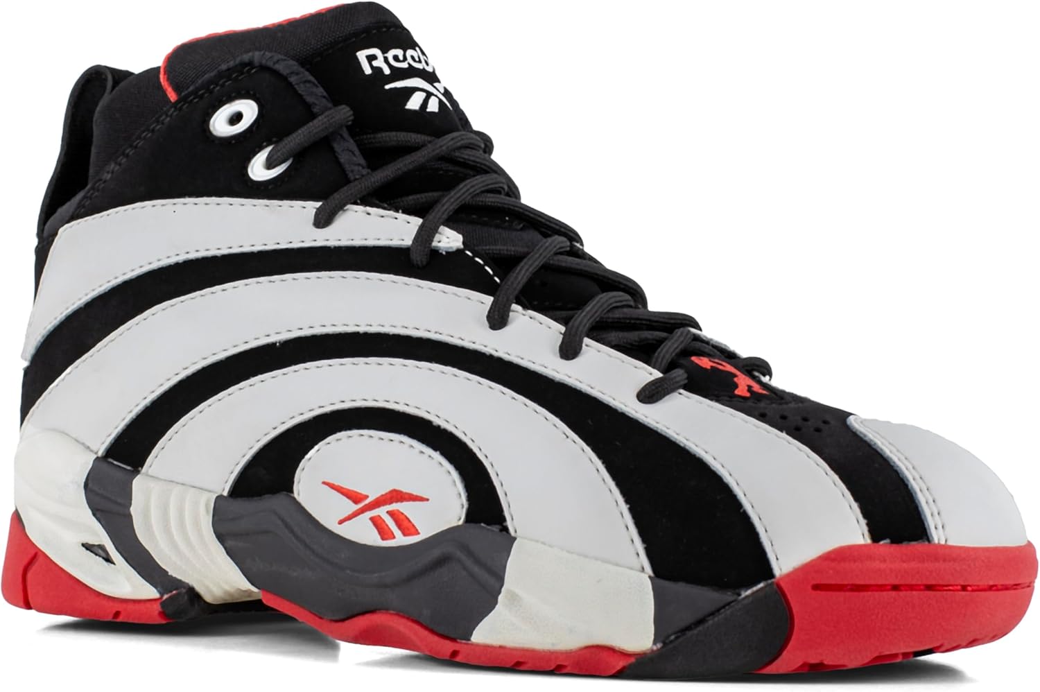 Мужские кроссовки Reebok Shaqnosis, белый/черный/красный
Мужские кроссовки Reebok Shaqnosis, белый/черный/красный