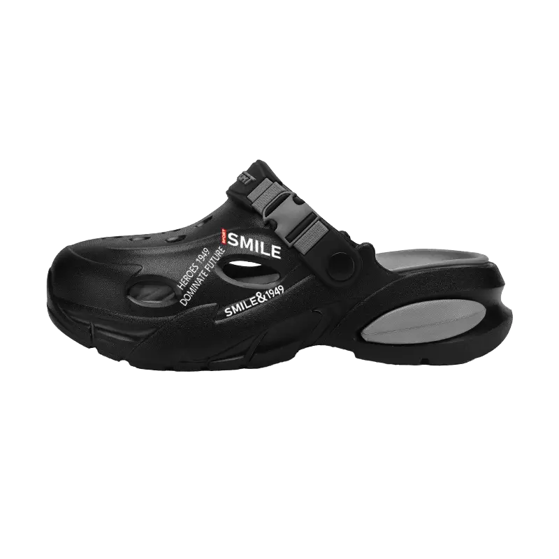 TFKY Мужские устойчивые к истиранию быстросохнущие закрытые тапочки черно-серые, цвет Black Gray
TFKY Мужские устойчивые к истиранию быстросохнущие закрытые тапочки черно-серые, цвет Black Gray