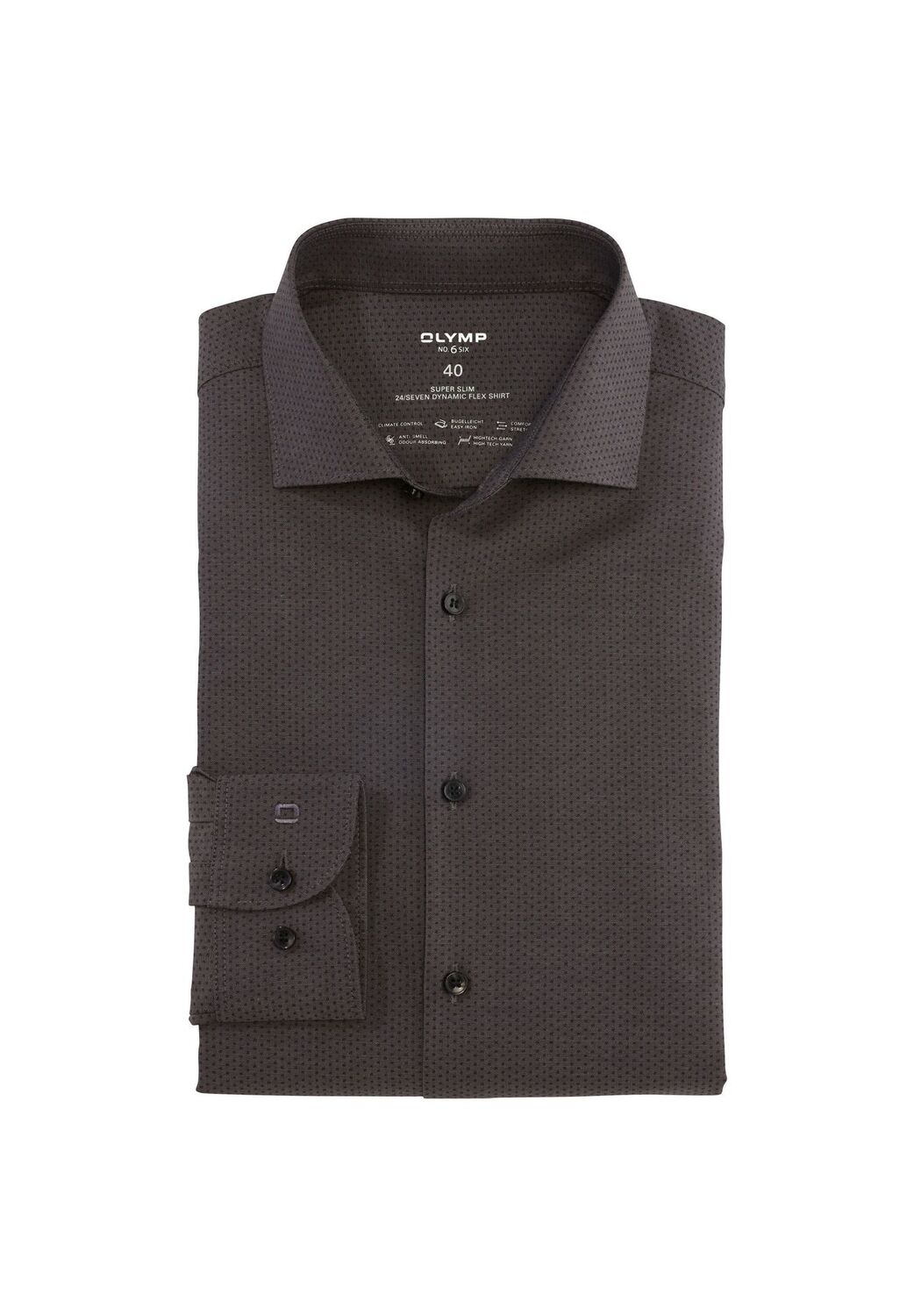 Деловая рубашка OLYMP, антрацит
Деловая рубашка OLYMP, антрацит