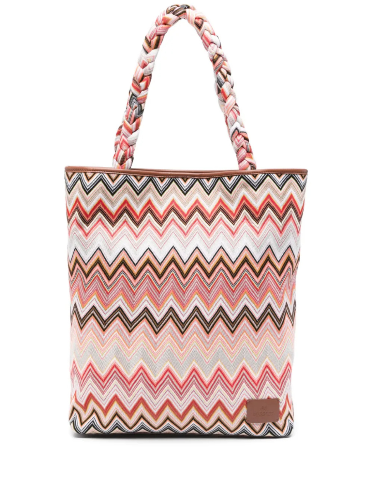 Сумка-шоппер Missoni с зигзагообразным узором, оранжевый
Сумка-шоппер Missoni с зигзагообразным узором, оранжевый