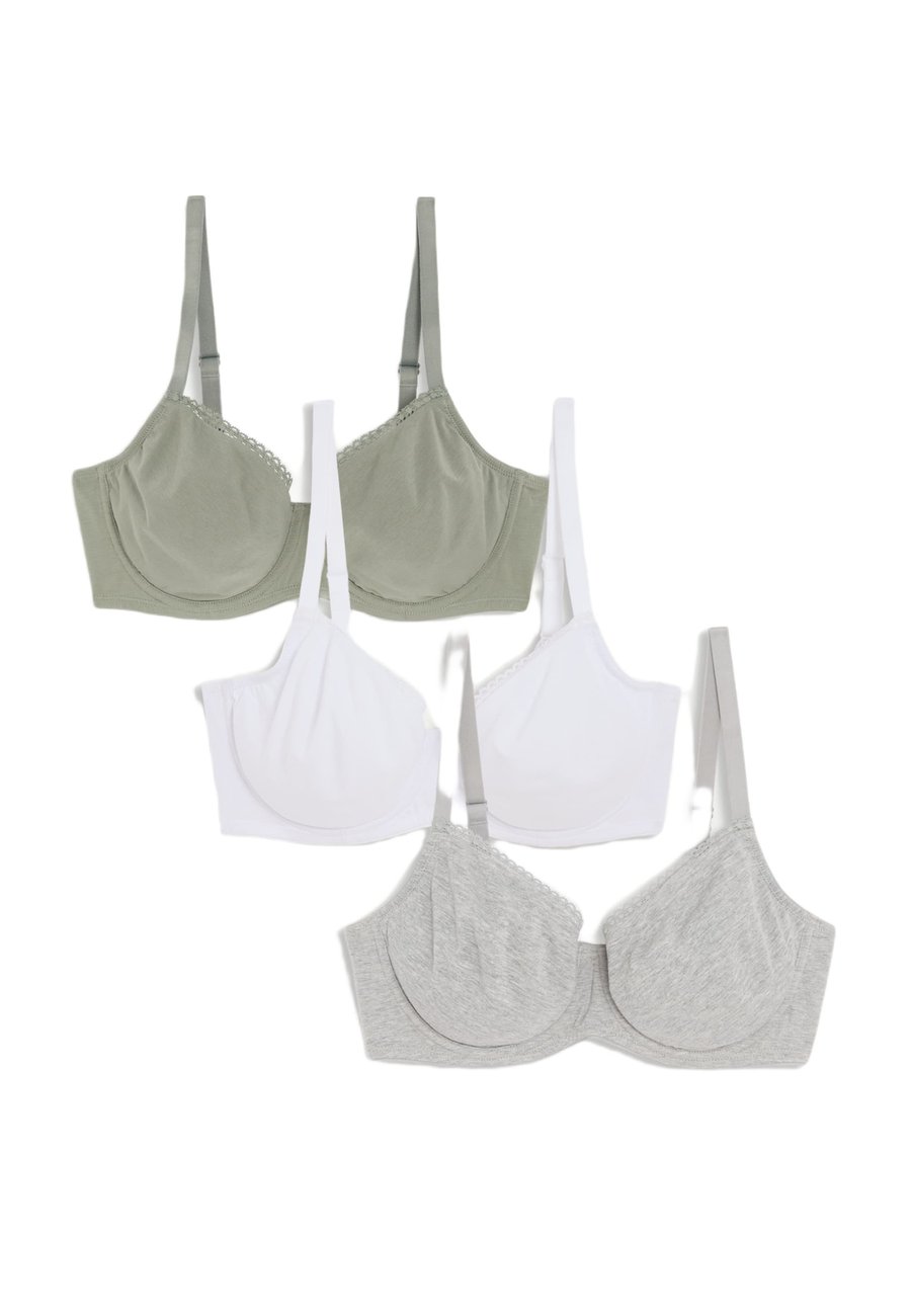 Бюстгальтер Marks & Spencer 3PK RICH WIRED FULL CUP, Green Mix/Mottled Green
Бюстгальтер Marks & Spencer 3PK RICH WIRED FULL CUP, Green Mix/Mottled Green