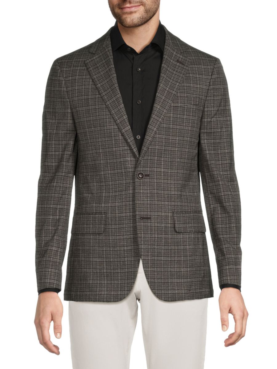 Приталенный блейзер в клетку Original Penguin, цвет Brown White
Приталенный блейзер в клетку Original Penguin, цвет Brown White