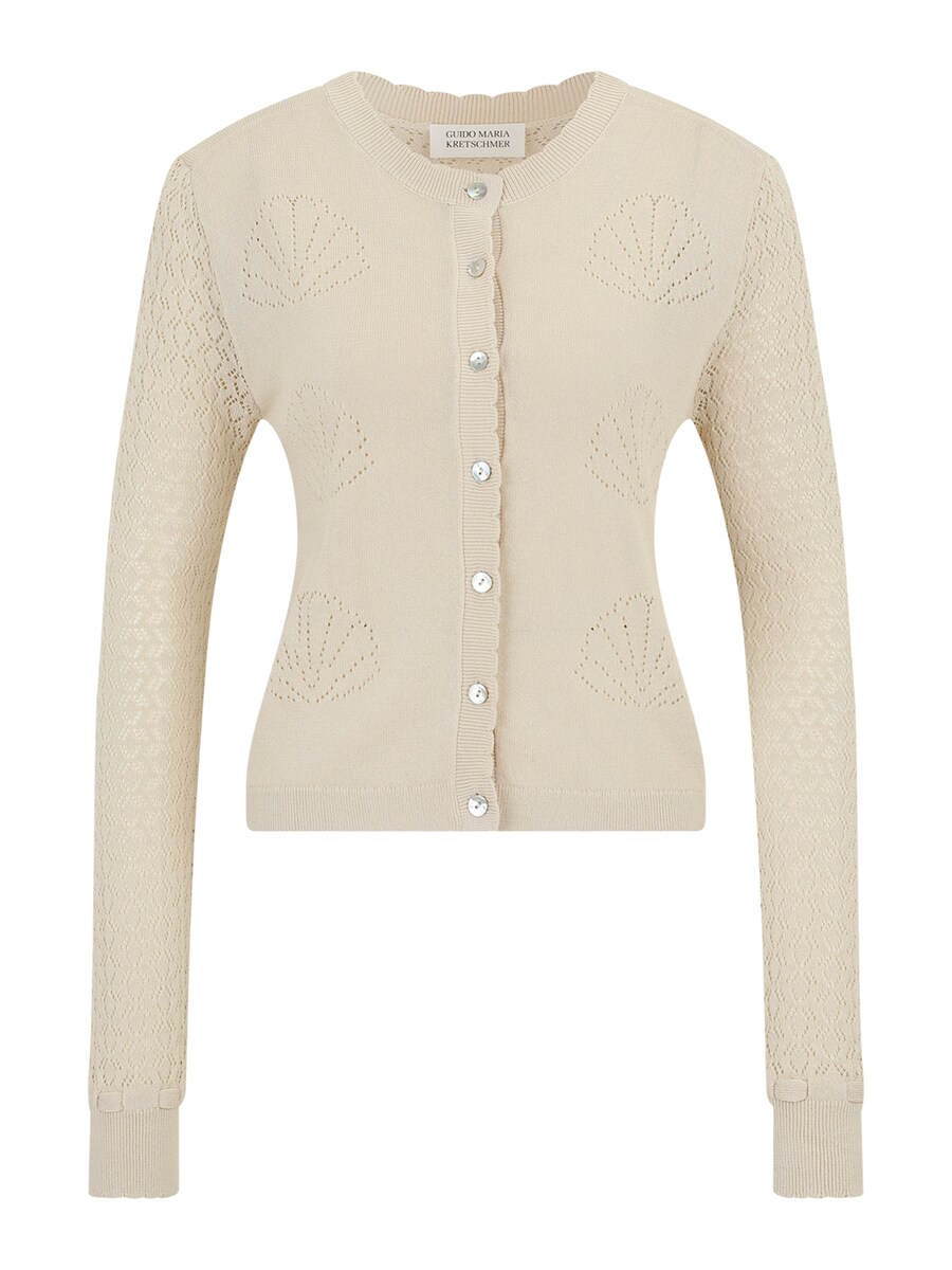 Вязаный кардиган Guido Maria Kretschmer Women Jeanine, бежевый
Вязаный кардиган Guido Maria Kretschmer Women Jeanine, бежевый