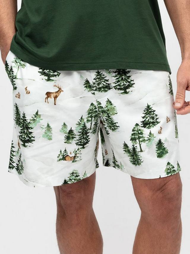 Пижамные шорты из хлопковой смеси с альпийским принтом Cyberjammies
Пижамные шорты из хлопковой смеси с альпийским принтом Cyberjammies