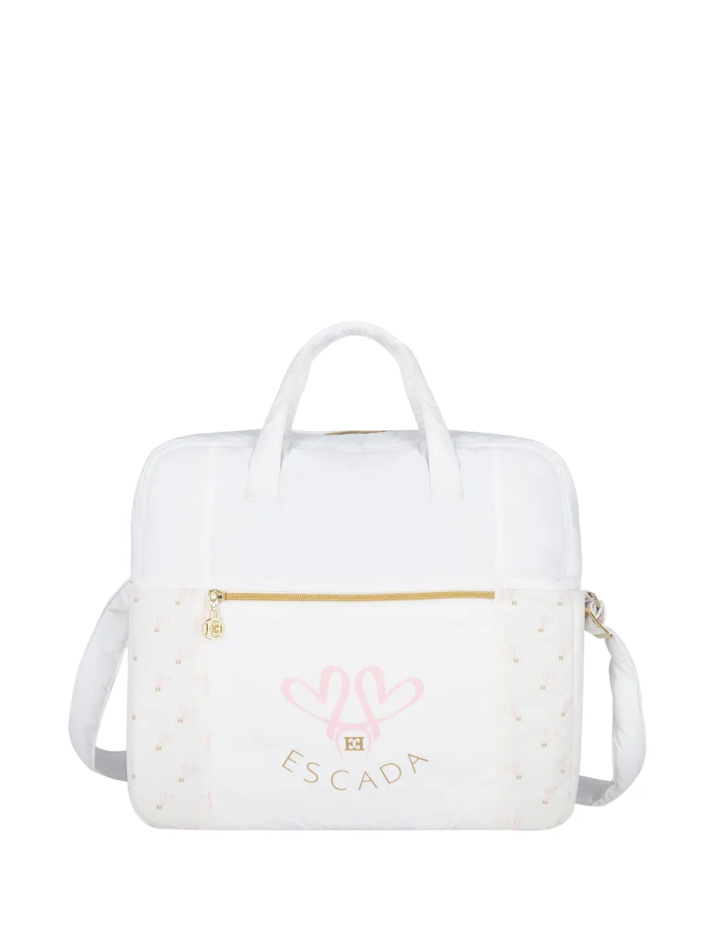 Сумка для пеленания с логотипом Escada Kids, белый
Сумка для пеленания с логотипом Escada Kids, белый