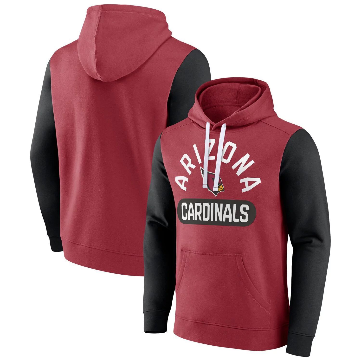 Мужской пуловер с капюшоном с логотипом Cardinal Arizona Cardinals Extra Point Fanatics
Мужской пуловер с капюшоном с логотипом Cardinal Arizona Cardinals Extra Point Fanatics