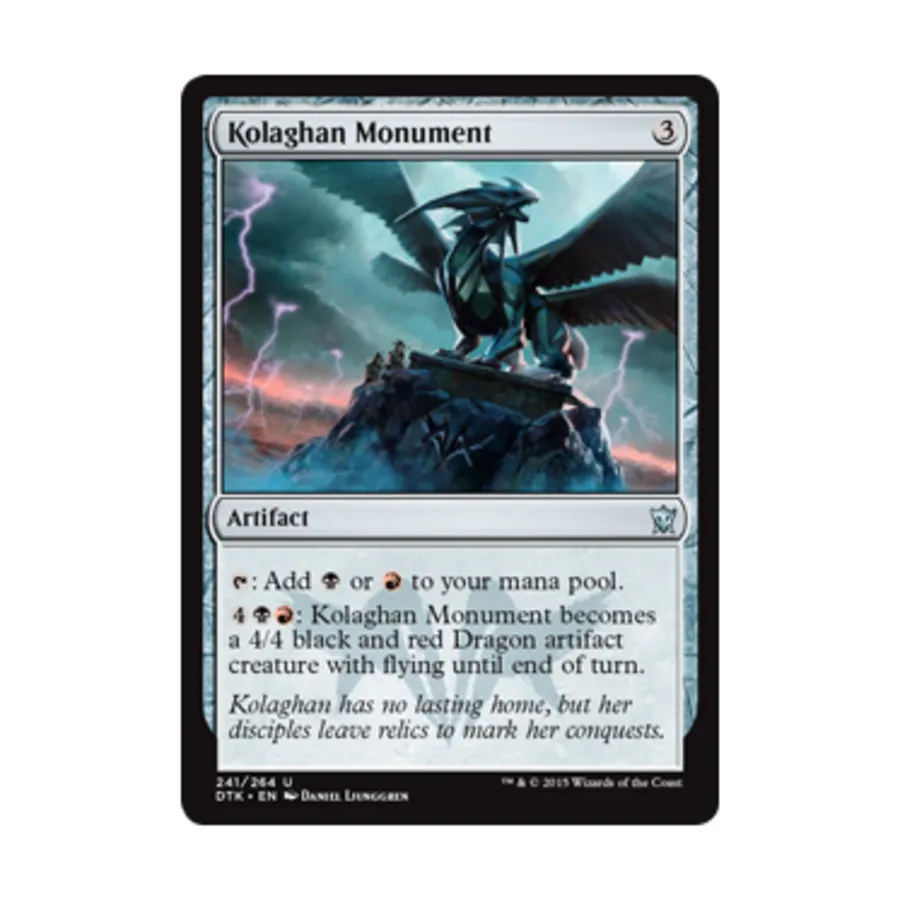 CCG Памятник Колагану (U), MTG - Dragons of Tarkir
CCG Памятник Колагану (U), MTG - Dragons of Tarkir