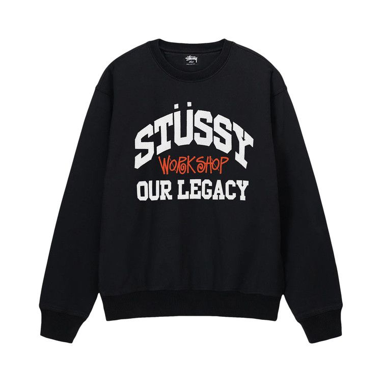 Свитер Stussy x Our Legacy x Our Legacy Work Shop Collegiate Pigment Dyed Crew, Black
Свитер Stussy x Our Legacy x Our Legacy Work Shop Collegiate Pigment Dyed Crew, Black