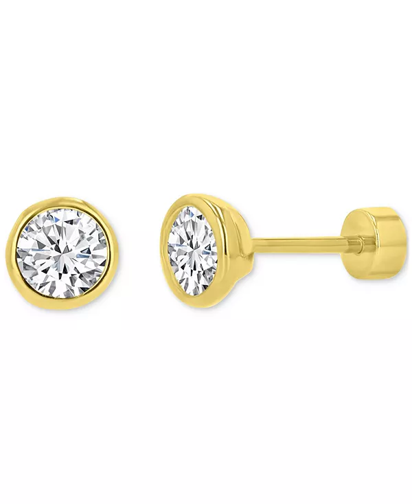 Серьги-Гвоздики с кубическим цирконием (1-1/2 карата) из стерлингового серебра с 14-каратным золотом Macy'S, gold
Серьги-Гвоздики с кубическим цирконием (1-1/2 карата) из стерлингового серебра с 14-каратным золотом Macy'S, gold