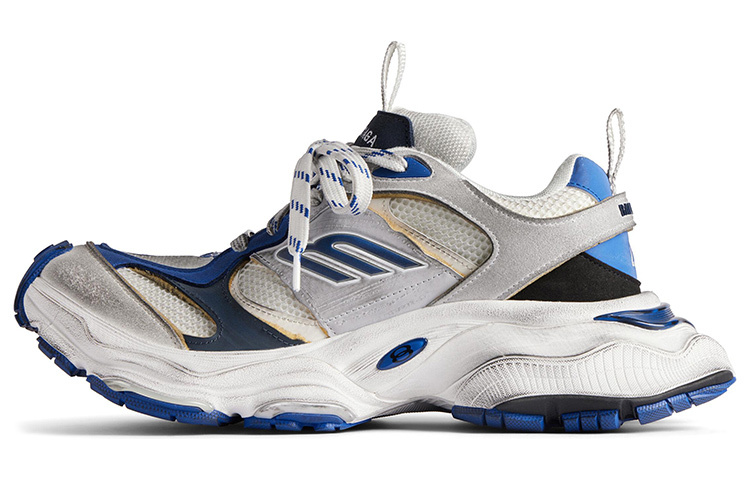 Кроссовки мужские Balenciaga Lifestyle, белый / синий
Кроссовки мужские Balenciaga Lifestyle, белый / синий