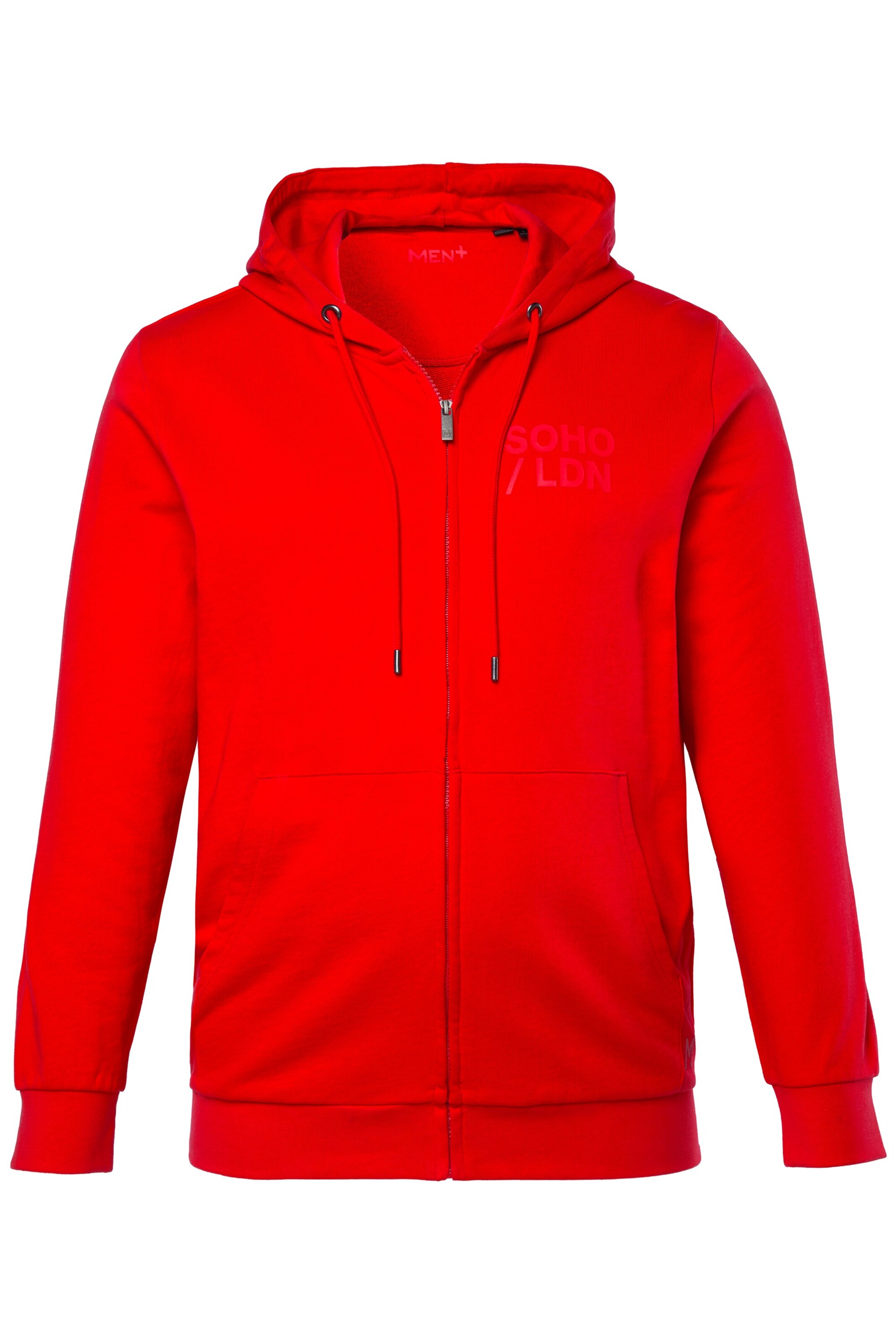 Men Plus Красный худи на молнии
Men Plus Красный худи на молнии