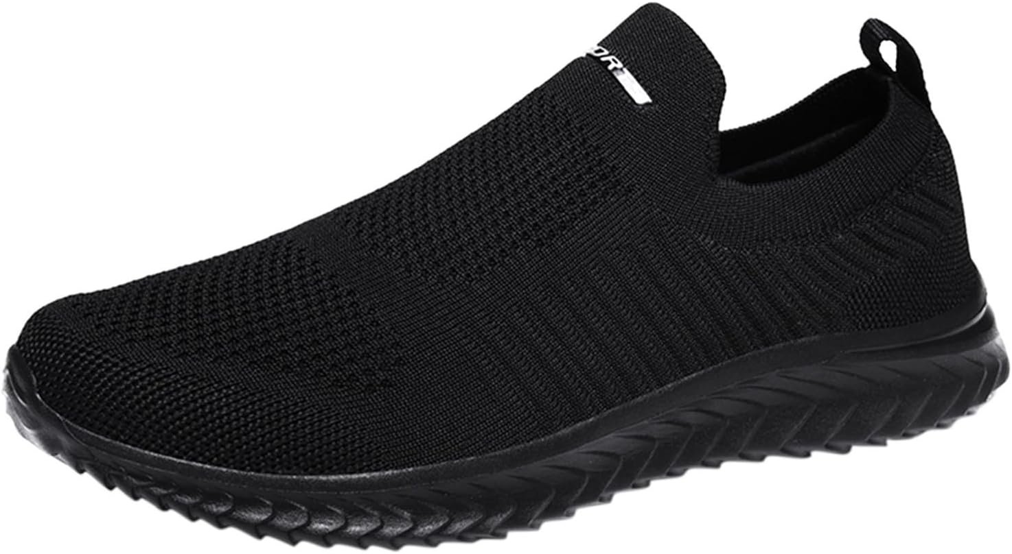 Мужские кроссовки IWIHMIV без шнурков, спортивные кеды для бега и тенниса, легкие, дышащие, удобные кроссовки для ходьбы и спорта, черный
Мужские кроссовки IWIHMIV без шнурков, спортивные кеды для бега и тенниса, легкие, дышащие, удобные кроссовки для ходьбы и спорта, черный