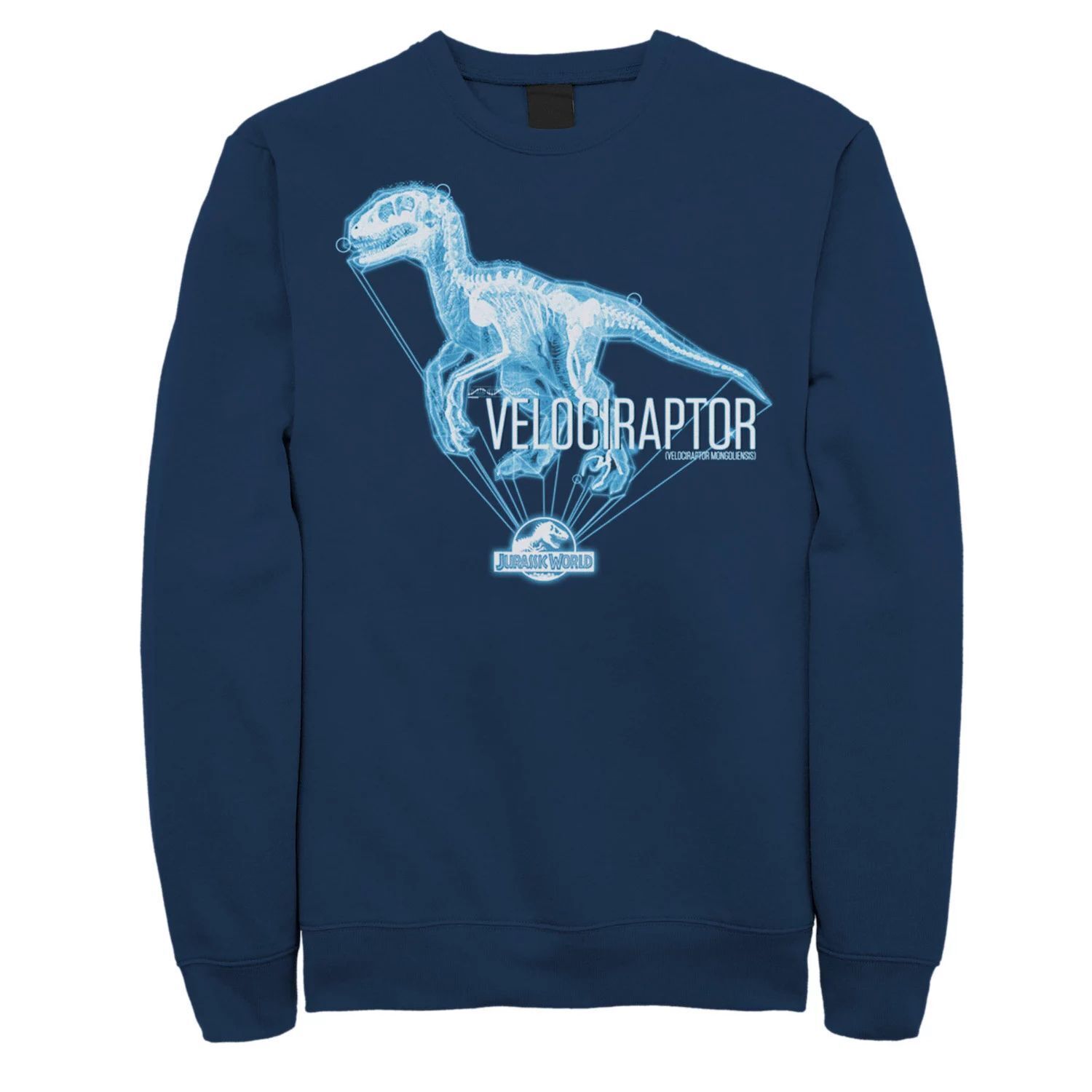 Мужской свитшот с голограммой и логотипом Jurassic World Velociraptor Licensed Character, синий
Мужской свитшот с голограммой и логотипом Jurassic World Velociraptor Licensed Character, синий