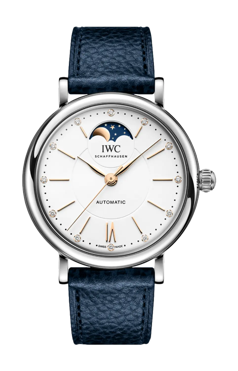 Часы Iwc Schaffhausen Portofino automatic moon phase 37 мм
Часы Iwc Schaffhausen Portofino automatic moon phase 37 мм