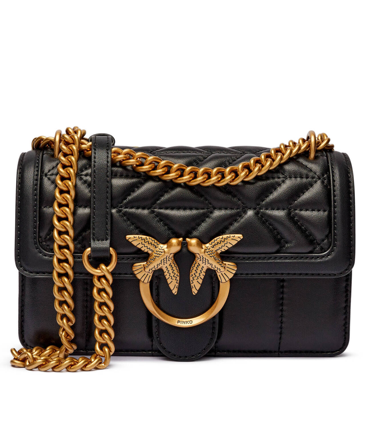 Сумка через плечо Pinko Quilted Love Birds, черный
Сумка через плечо Pinko Quilted Love Birds, черный