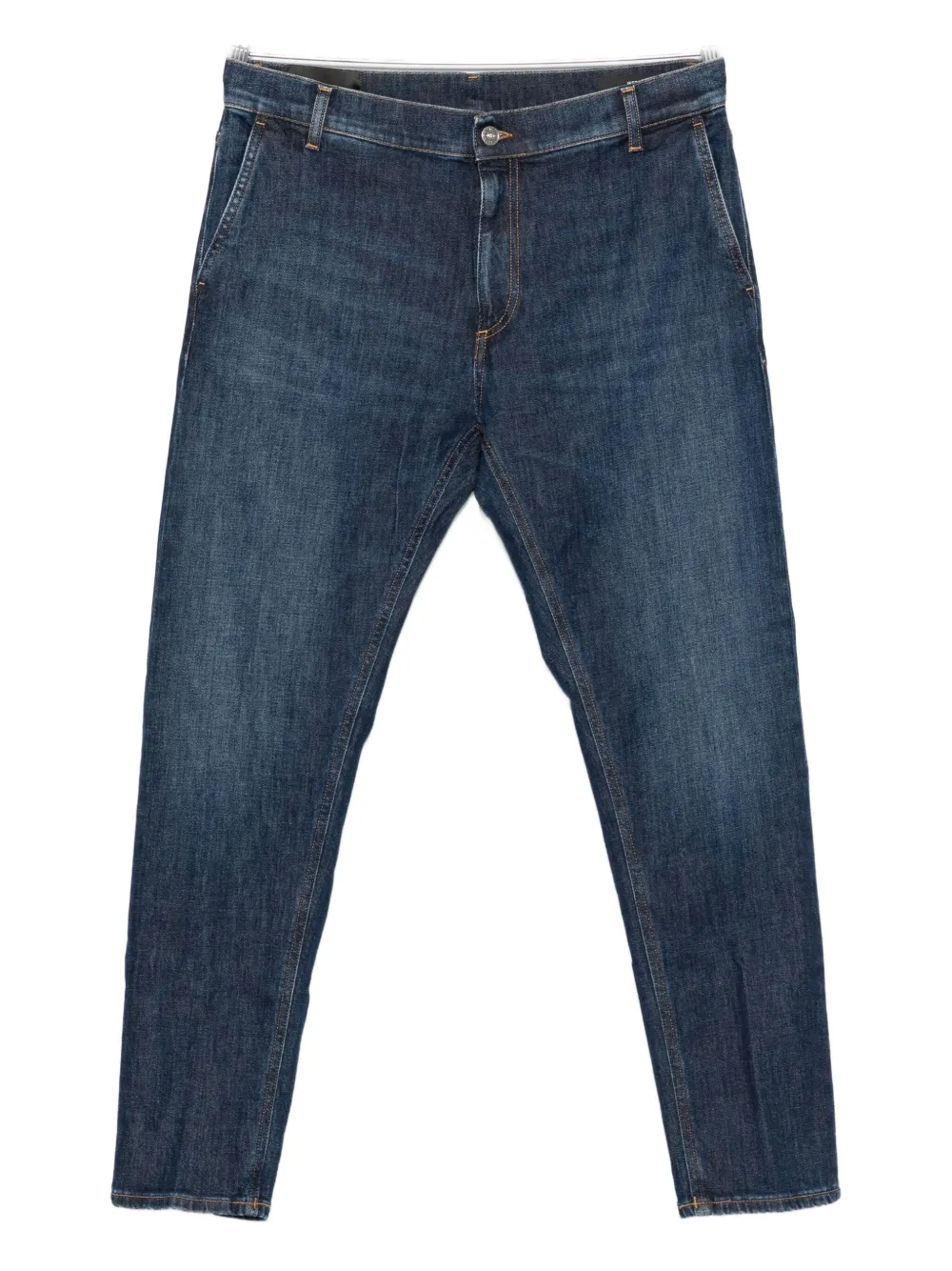 Джинсы из хлопка с пятью карманами DONDUP, синий
Джинсы из хлопка с пятью карманами DONDUP, синий