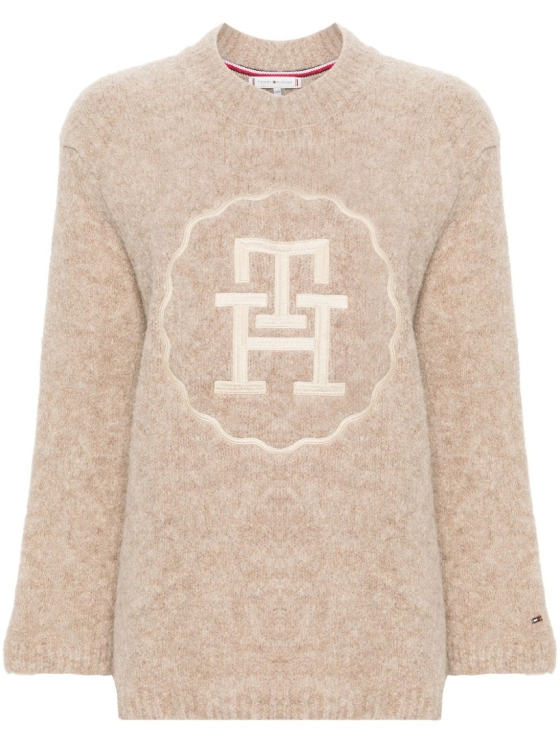 Tommy Hilfiger джемпер с вышитым логотипом, нейтральный цвет
Tommy Hilfiger джемпер с вышитым логотипом, нейтральный цвет