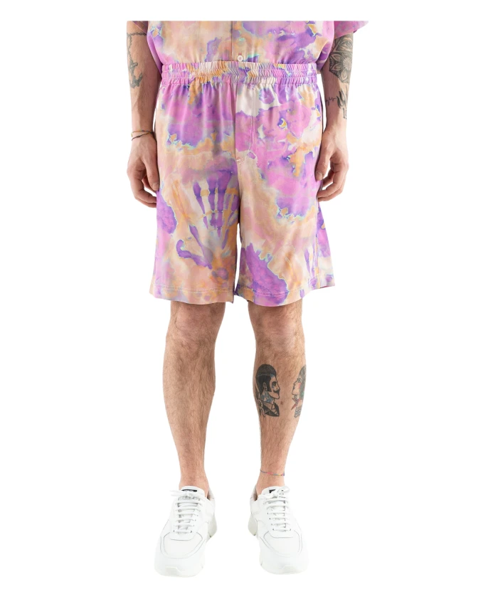 Шорты с рисунком в стиле тай-дай Msgm, фиолетовый
Шорты с рисунком в стиле тай-дай Msgm, фиолетовый