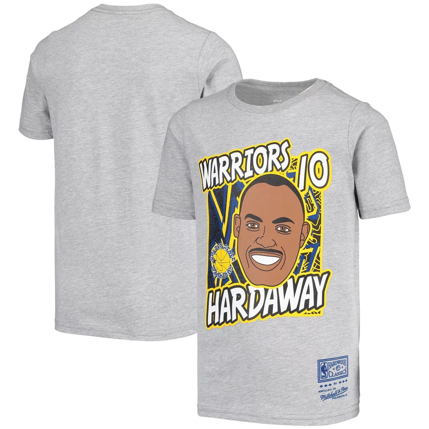 Молодежная футболка Mitchell & Ness Tim Hardaway Grey Golden State Warriors Hardwood Classics King of the Court Player Unbranded
Молодежная футболка Mitchell & Ness Tim Hardaway Grey Golden State Warriors Hardwood Classics King of the Court Player Unbranded