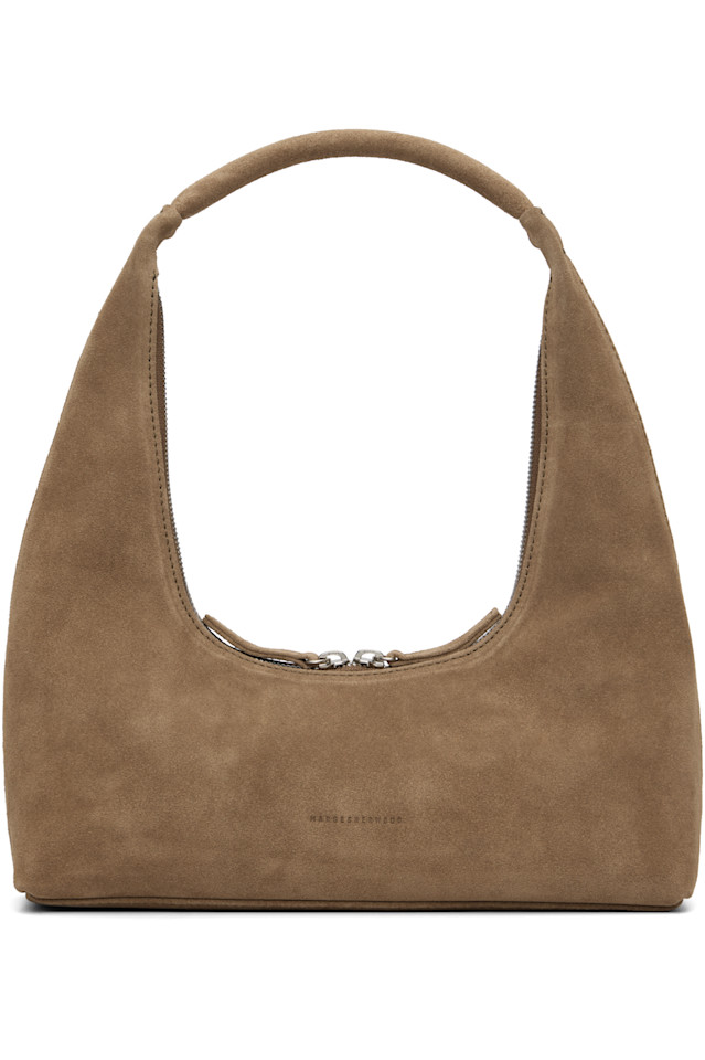 Margesherwood Коричневая замшевая сумка через плечо
Margesherwood Коричневая замшевая сумка через плечо