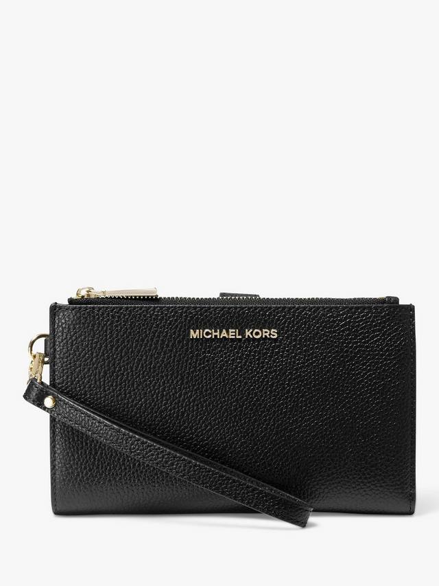Michael Jet Set кожаный дорожный кошелек с двойной молнией на запястье Michael Kors
Michael Jet Set кожаный дорожный кошелек с двойной молнией на запястье Michael Kors