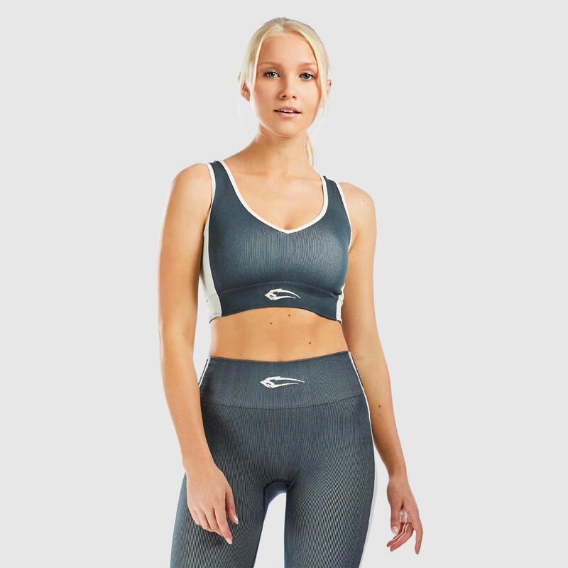 Спортивный бюстгальтер Smilodox, угольно-серый 
Спортивный бюстгальтер Smilodox, угольно-серый