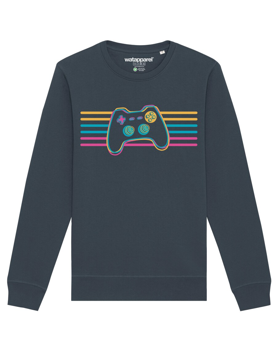 Свитер Watapparel Sweatshirt Retro Joystick, антрацит
Свитер Watapparel Sweatshirt Retro Joystick, антрацит