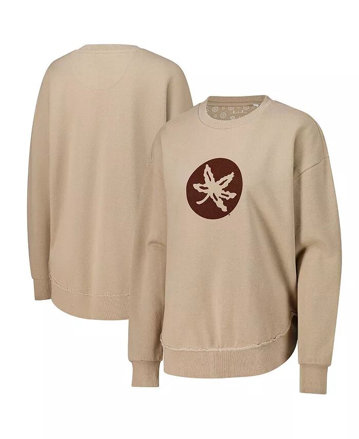 Женская флисовая толстовка-пуловер Ohio State Buckeyes Poncho Tan Pressbox
Женская флисовая толстовка-пуловер Ohio State Buckeyes Poncho Tan Pressbox