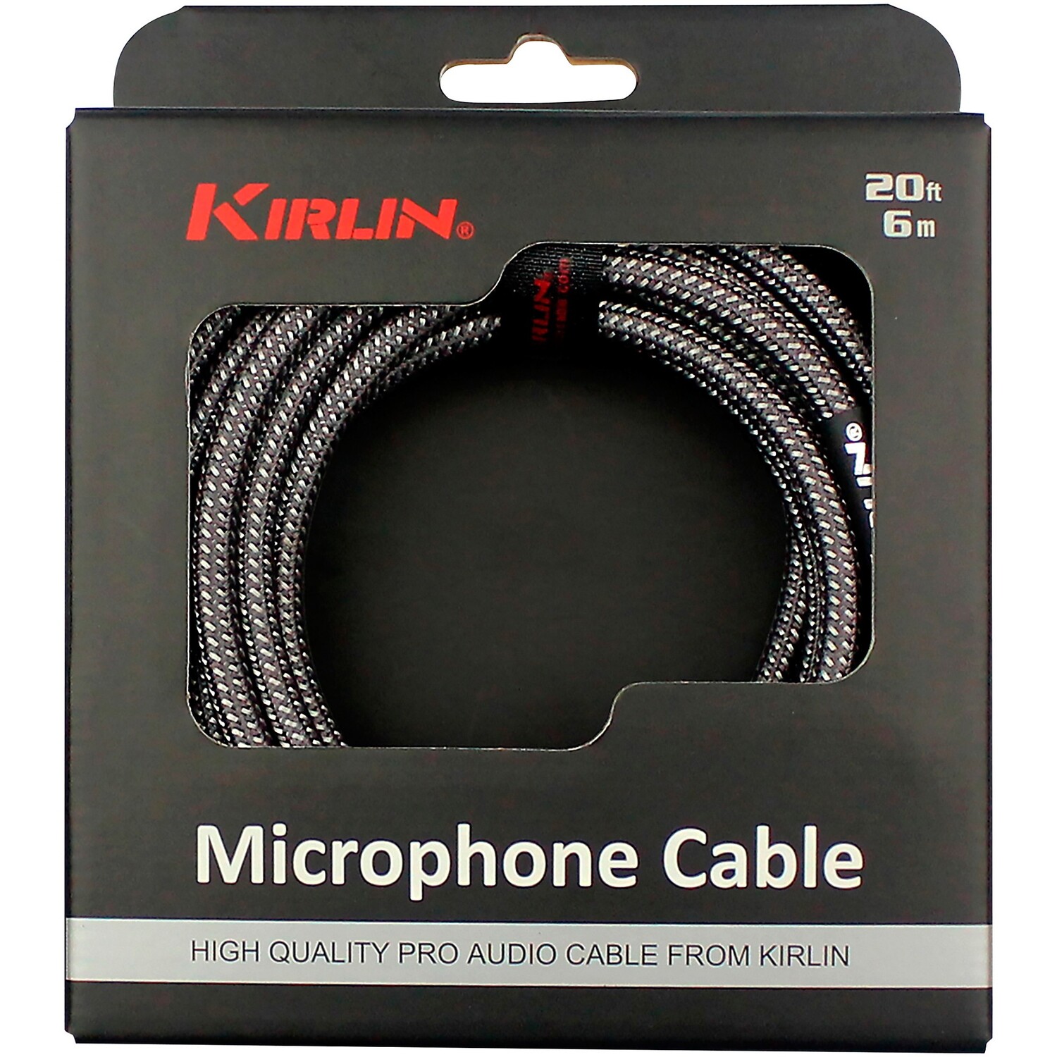 Микрофонный кабель Kirlin XLR «папа» — «мама» XLR — тканая оболочка серого цвета, длина 20 футов.
Микрофонный кабель Kirlin XLR «папа» — «мама» XLR — тканая оболочка серого цвета, длина 20 футов.