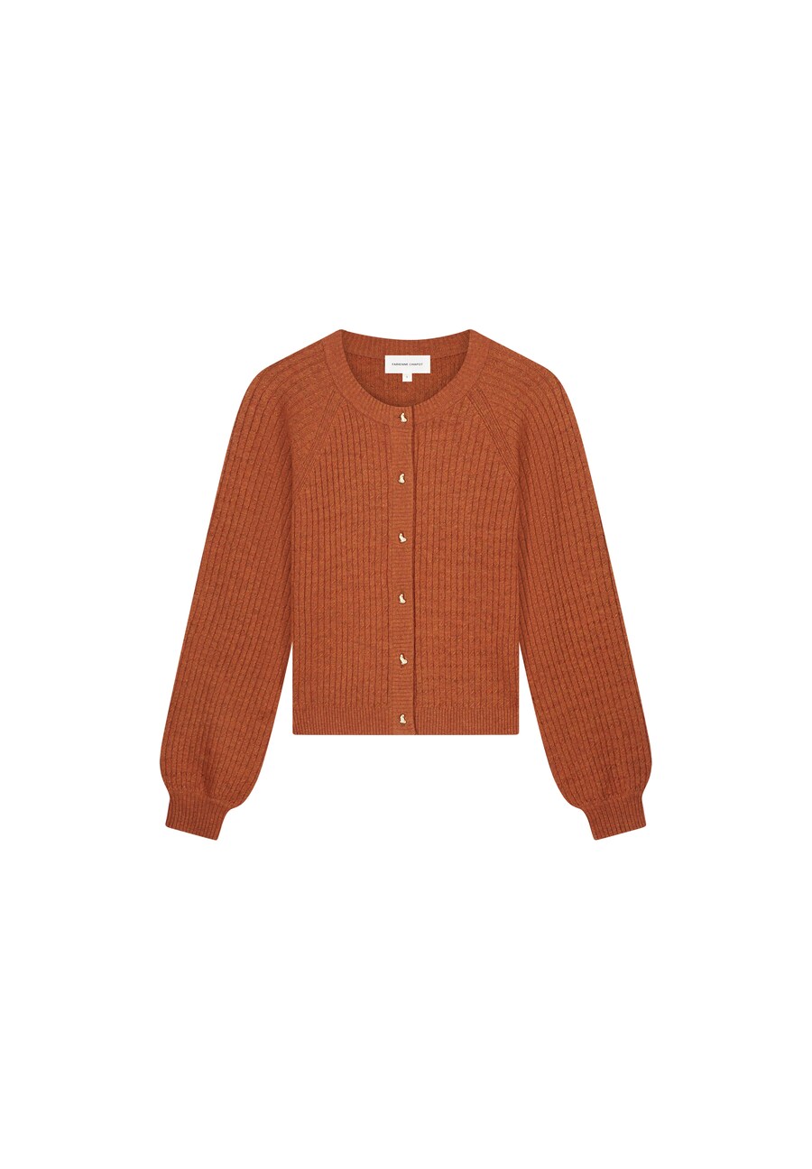 Вязаный кардиган Fabienne Chapot, коричневый
Вязаный кардиган Fabienne Chapot, коричневый
