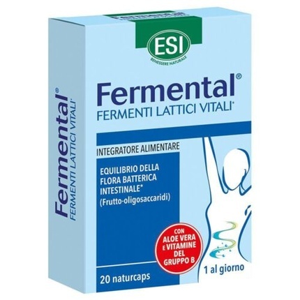 Esi Добавка пробиотиков Fermental Max Naturacaps 20 пакетиков, Unbranded
Esi Добавка пробиотиков Fermental Max Naturacaps 20 пакетиков, Unbranded