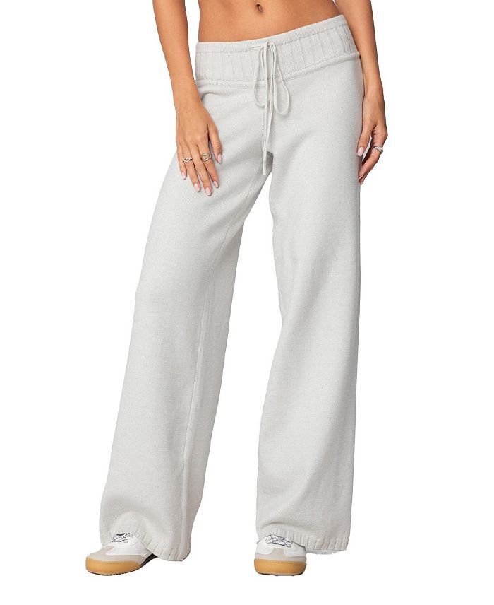 Прямые трикотажные брюки Edikted Russell, серый
Прямые трикотажные брюки Edikted Russell, серый