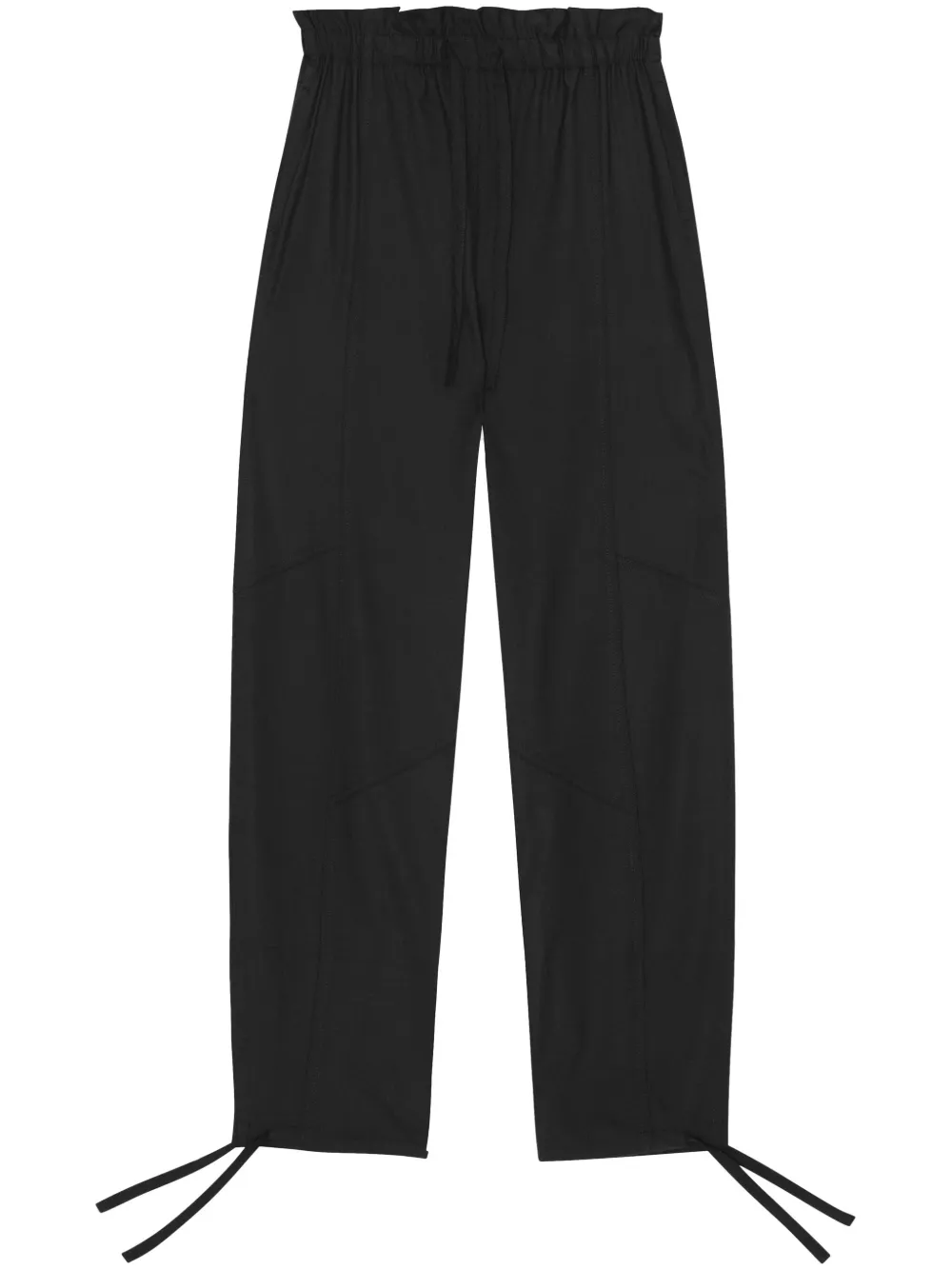 Брюки с кулиской GANNI, черный
Брюки с кулиской GANNI, черный