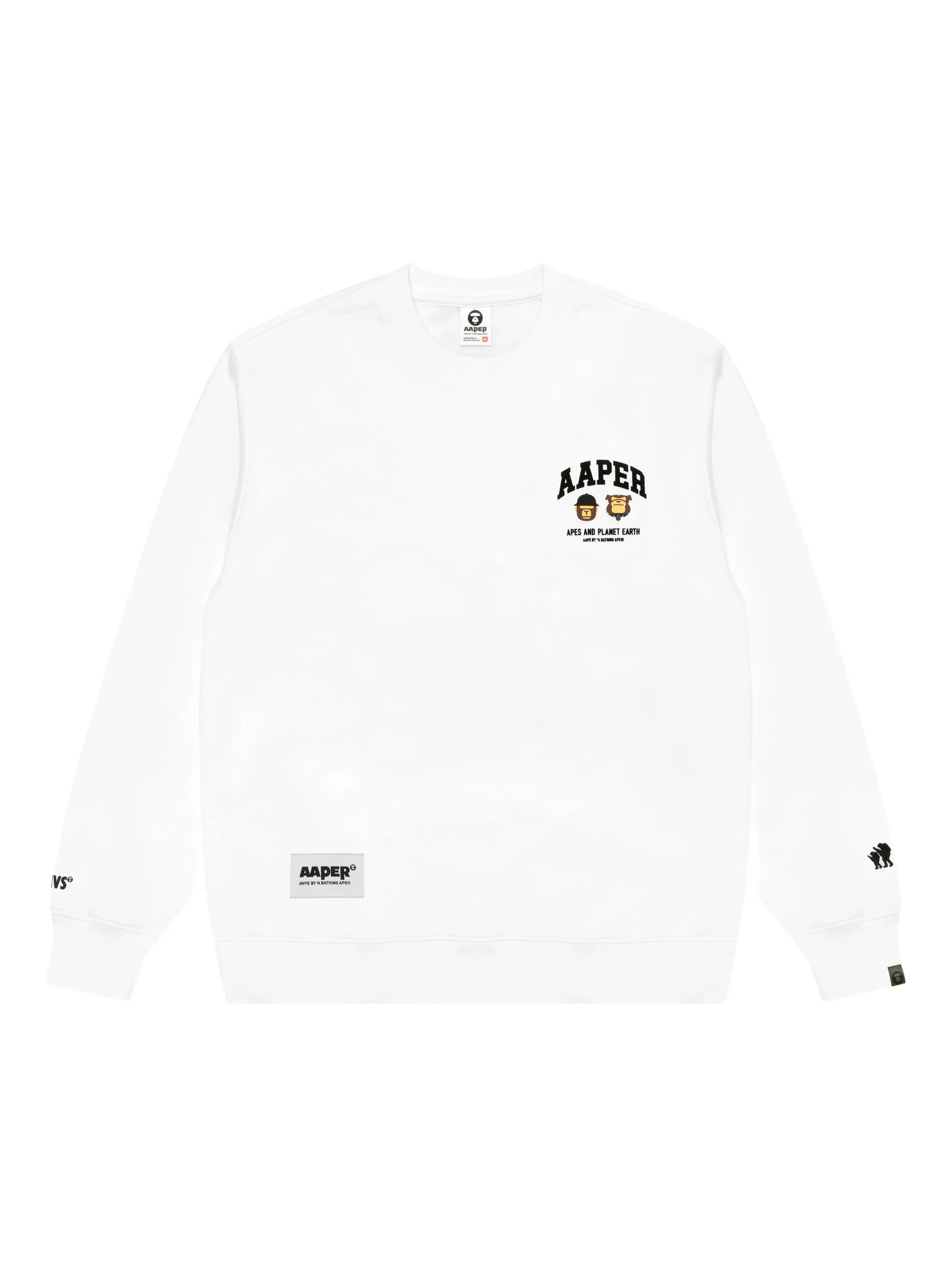 Толстовка с логотипом Aape By A Bathing Ape, белый
Толстовка с логотипом Aape By A Bathing Ape, белый