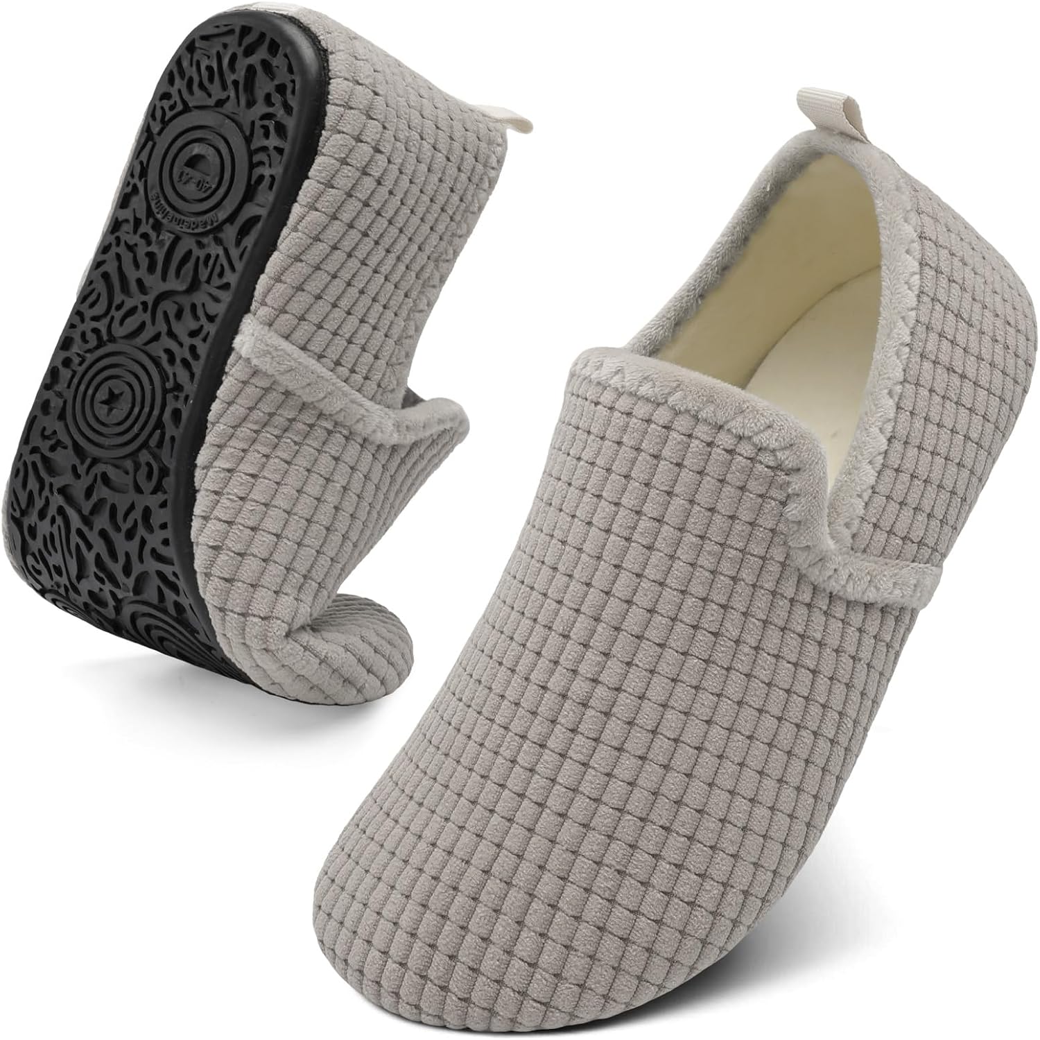 Тапочки Spesoul для женщин и мужчин с меховой подкладкой, для дома, с мягкой резиновой подошвой, носки-тапочки, удобно надевать, для спальни, дома, офиса, путешествий и йоги, светло-серый
Тапочки Spesoul для женщин и мужчин с меховой подкладкой, для дома, с мягкой резиновой подошвой, носки-тапочки, удобно надевать, для спальни, дома, офиса, путешествий и йоги, светло-серый