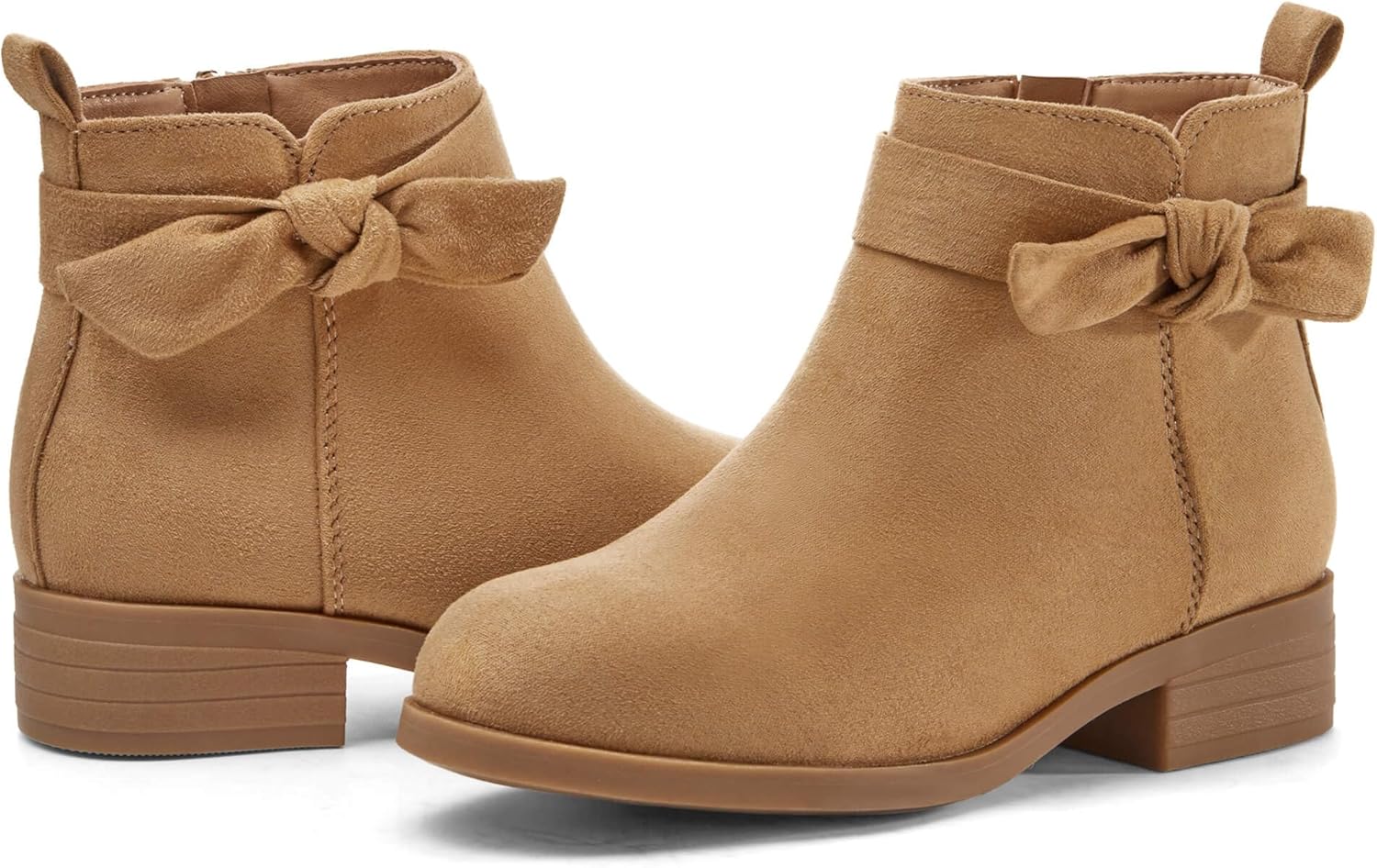 Детские ботильоны Coutgo для девочек с бантиком на щиколотке, низкий массивный каблук, боковая молния, милые праздничные ботинки для малышей и старших детей, Khaki
Детские ботильоны Coutgo для девочек с бантиком на щиколотке, низкий массивный каблук, боковая молния, милые праздничные ботинки для малышей и старших детей, Khaki