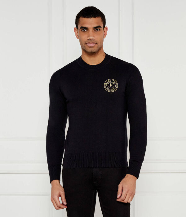 Свитер мужской Versace Jeans Couture с добавлением кашемира, черный
Свитер мужской Versace Jeans Couture с добавлением кашемира, черный
