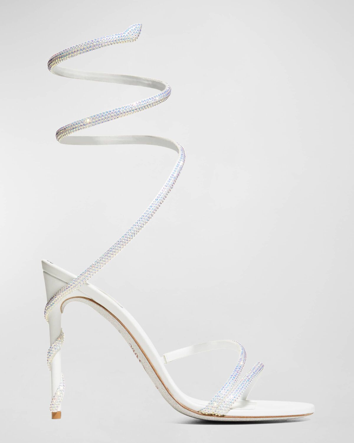 Босоножки Strauss со змеиным ремешком на щиколотке Rene Caovilla, цвет Ivory
Босоножки Strauss со змеиным ремешком на щиколотке Rene Caovilla, цвет Ivory