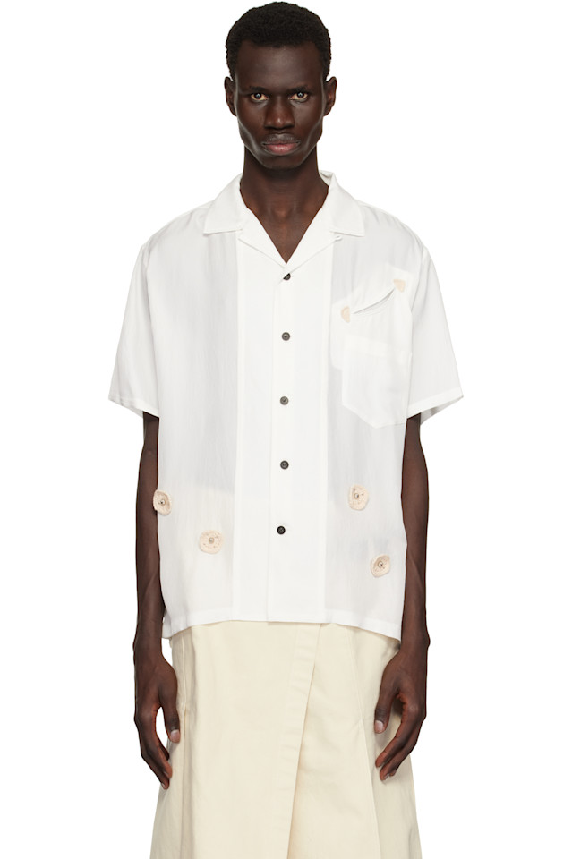 Твиловая рубашка Toga Virilis, белый
Твиловая рубашка Toga Virilis, белый