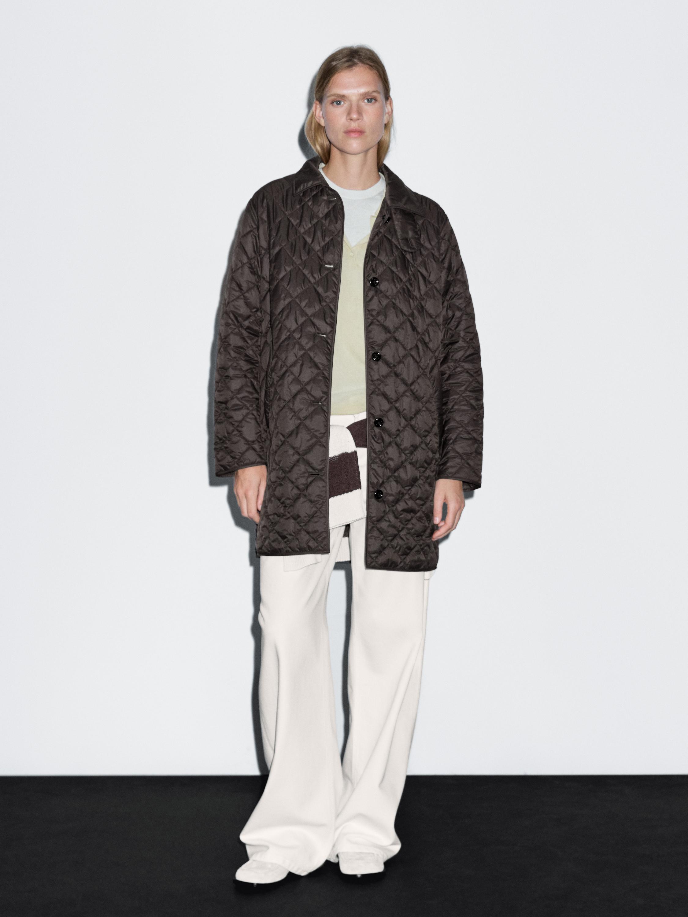 Длинная легкая водоотталкивающая куртка-пуховик Massimo Dutti, коричневый
Длинная легкая водоотталкивающая куртка-пуховик Massimo Dutti, коричневый