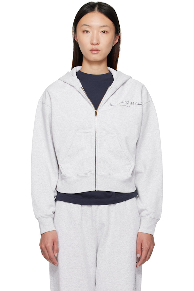 Кроп худи с молнией Ny health club Sporty & Rich, мультиколор
Кроп худи с молнией Ny health club Sporty & Rich, мультиколор