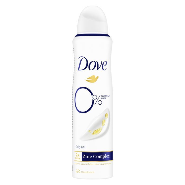Дезодорант Desodorante Spray Original 0% Aluminio Dove, 150
Дезодорант Desodorante Spray Original 0% Aluminio Dove, 150