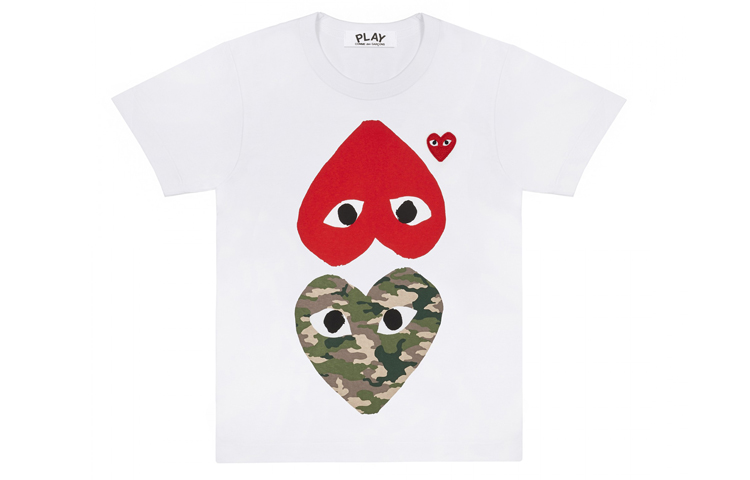 Футболка женская CDG Play, белый
Футболка женская CDG Play, белый
