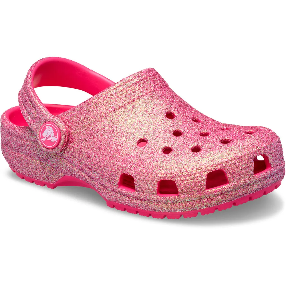 Сабо Crocs Classic Iridescent Glitter, розовый
Сабо Crocs Classic Iridescent Glitter, розовый