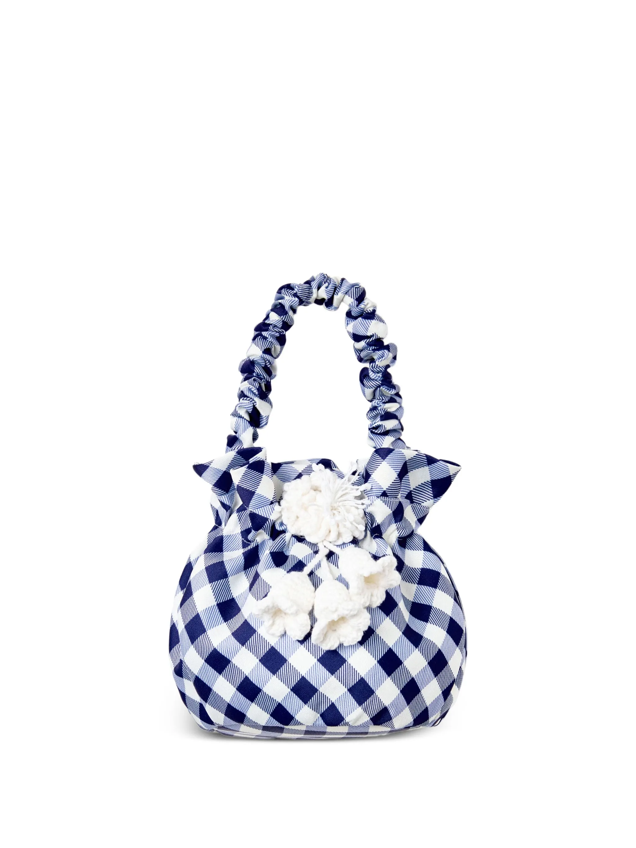 Сумка в клетку гингем с оборками Self-Portrait Kids, синий
Сумка в клетку гингем с оборками Self-Portrait Kids, синий